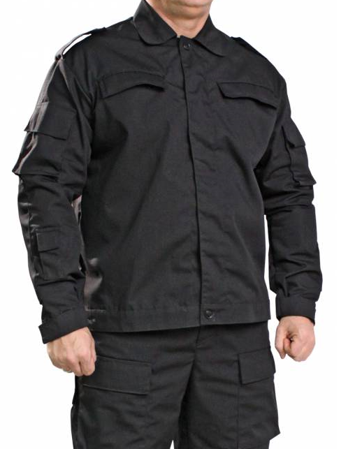 Купить костюм Спецназ черный (ткань рип-стоп)
