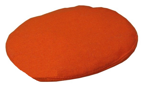 Берет форменный шитый оранжевый