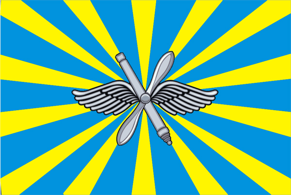 Флаг ВВС (15х22 см)
