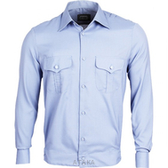 Рубашка голубая ФСБ (длинные и короткие рукава)
