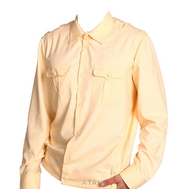 Рубашка кремовая (длинные и короткие рукава)
